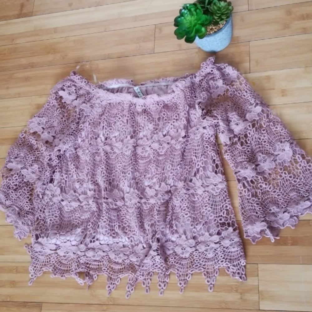 beautiful lace blouse
